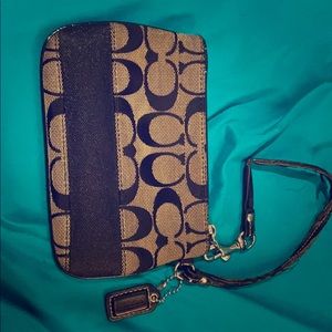 Coach wristlet